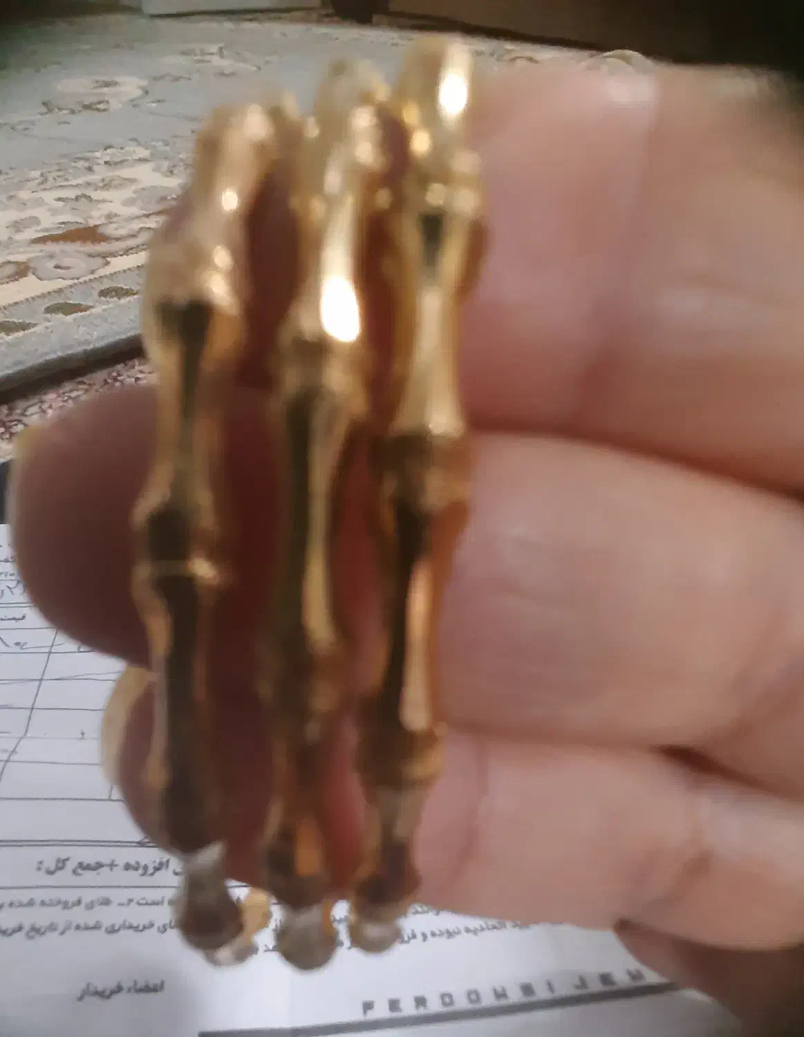 النگو هندی طلا|جواهرات|اراک, |دیوار