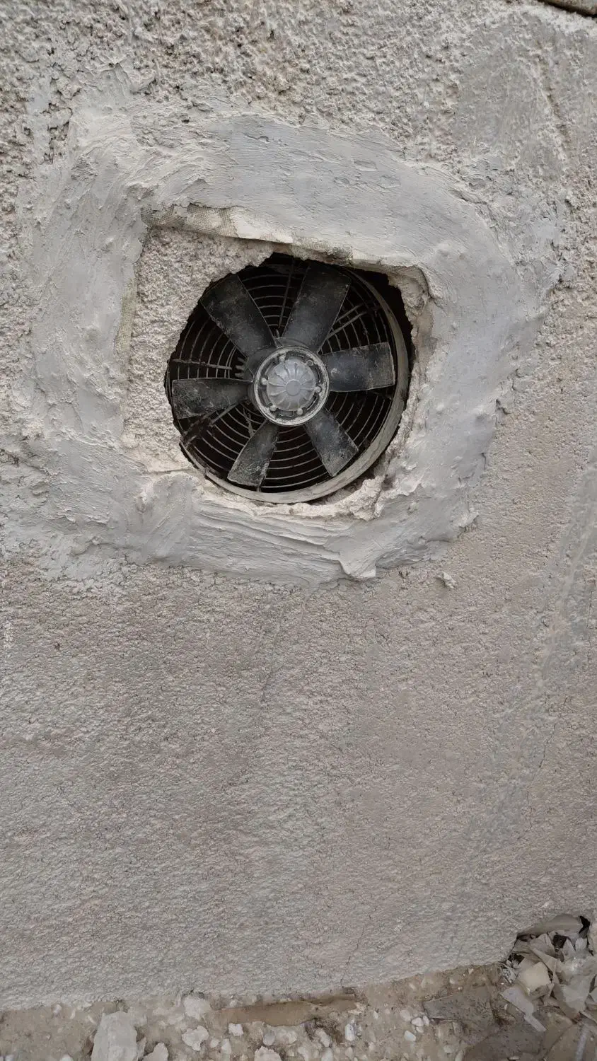 فن ۵۰×۵۰|پنکه و تصفیهکنندهٔ هوا|چهاردانگه (تهران), |دیوار