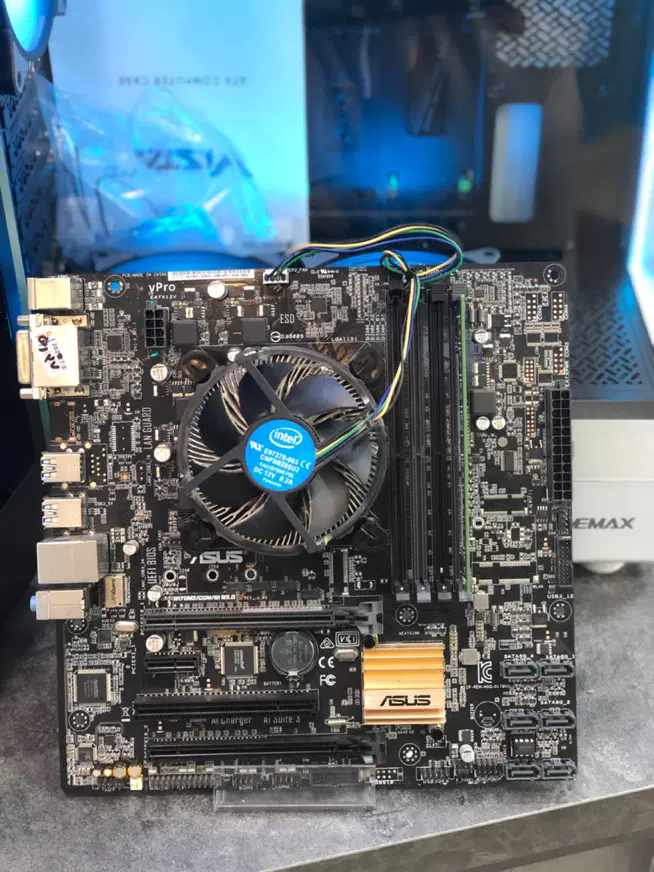 باندل q170 + core i7 7700 + fan intel|قطعات و لوازم جانبی رایانه|مشهد, عامل|دیوار
