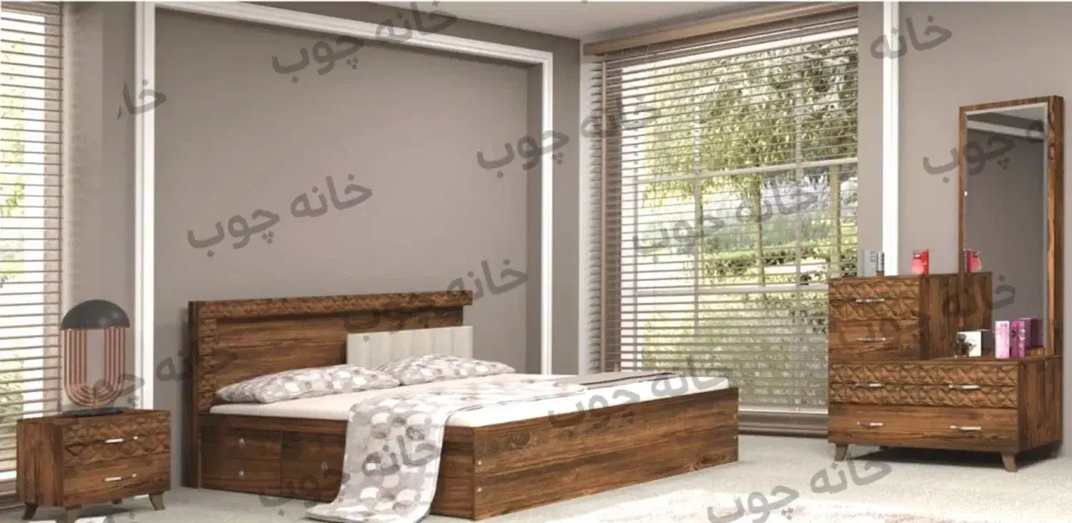 تخت خواب مهرسانا /۵۶۷|تشک تختخواب|کرج, مصباح|دیوار