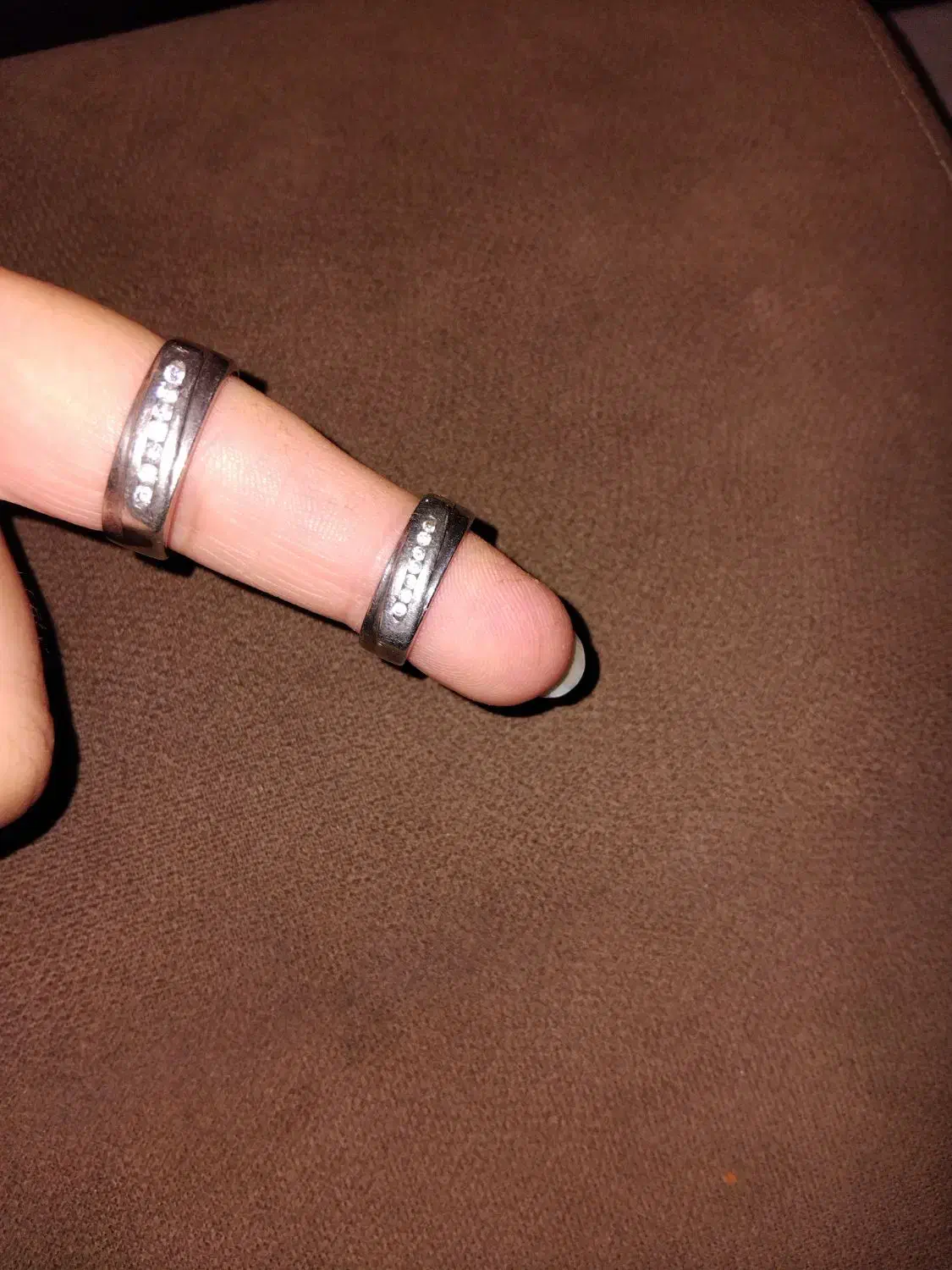 ست انگشتر نقره|جواهرات|گرگان, |دیوار