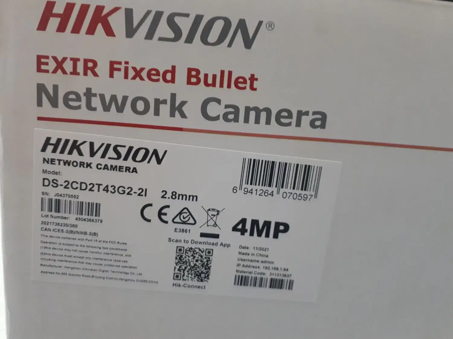 دوربین HIK VISION|دوربین مداربسته|اصفهان, شهرک زاینده رود|دیوار