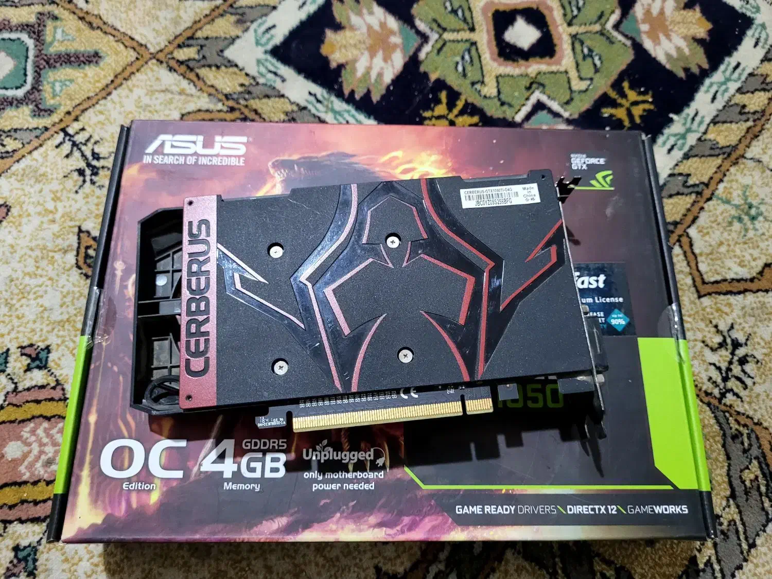 کارت گرافیک 1050ti|قطعات و لوازم جانبی رایانه|مشهد, الهیه|دیوار