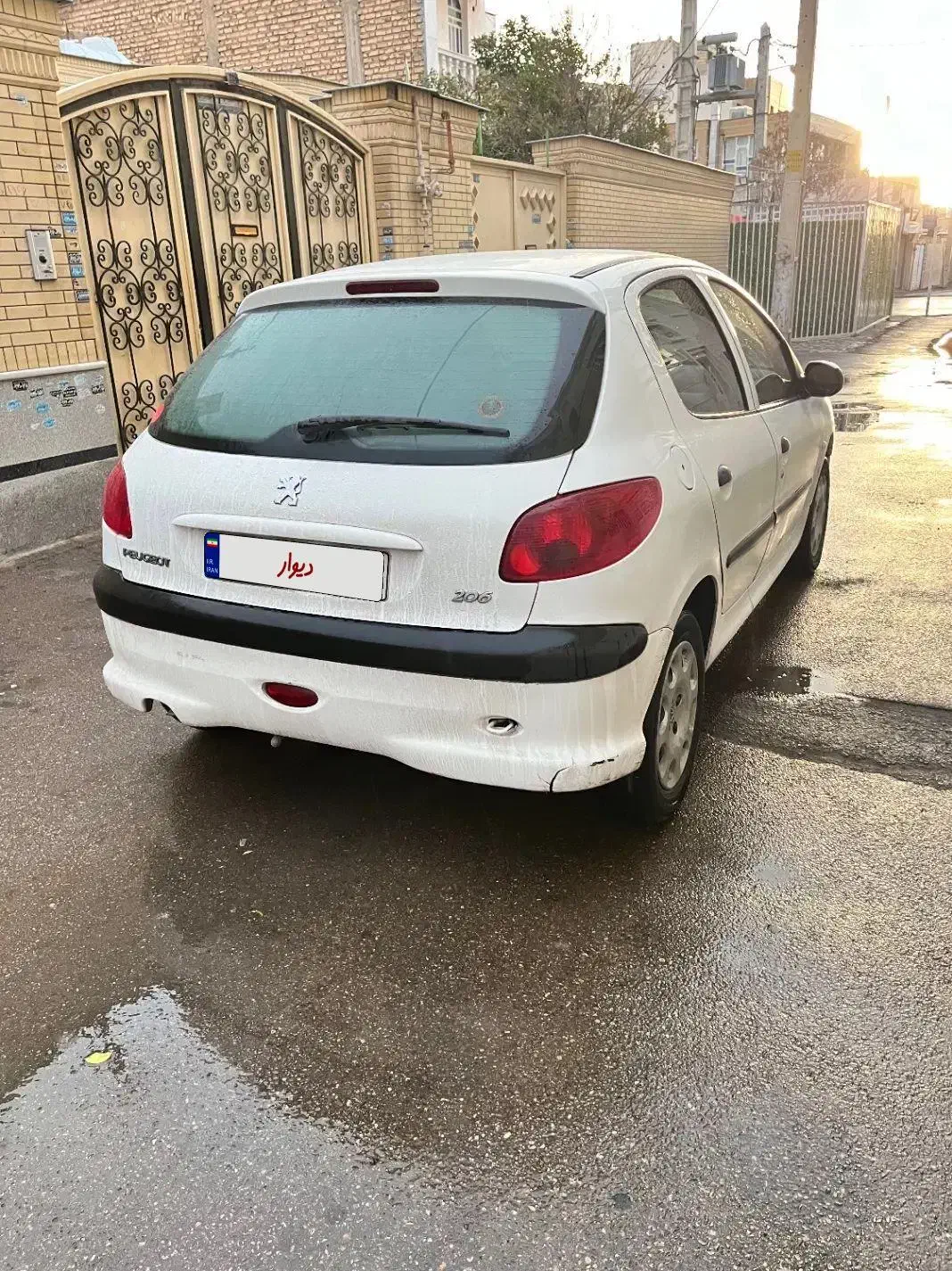 206تیپ۲ مدل ۸۹|خودرو سواری و وانت|شیراز, مسلم|دیوار
