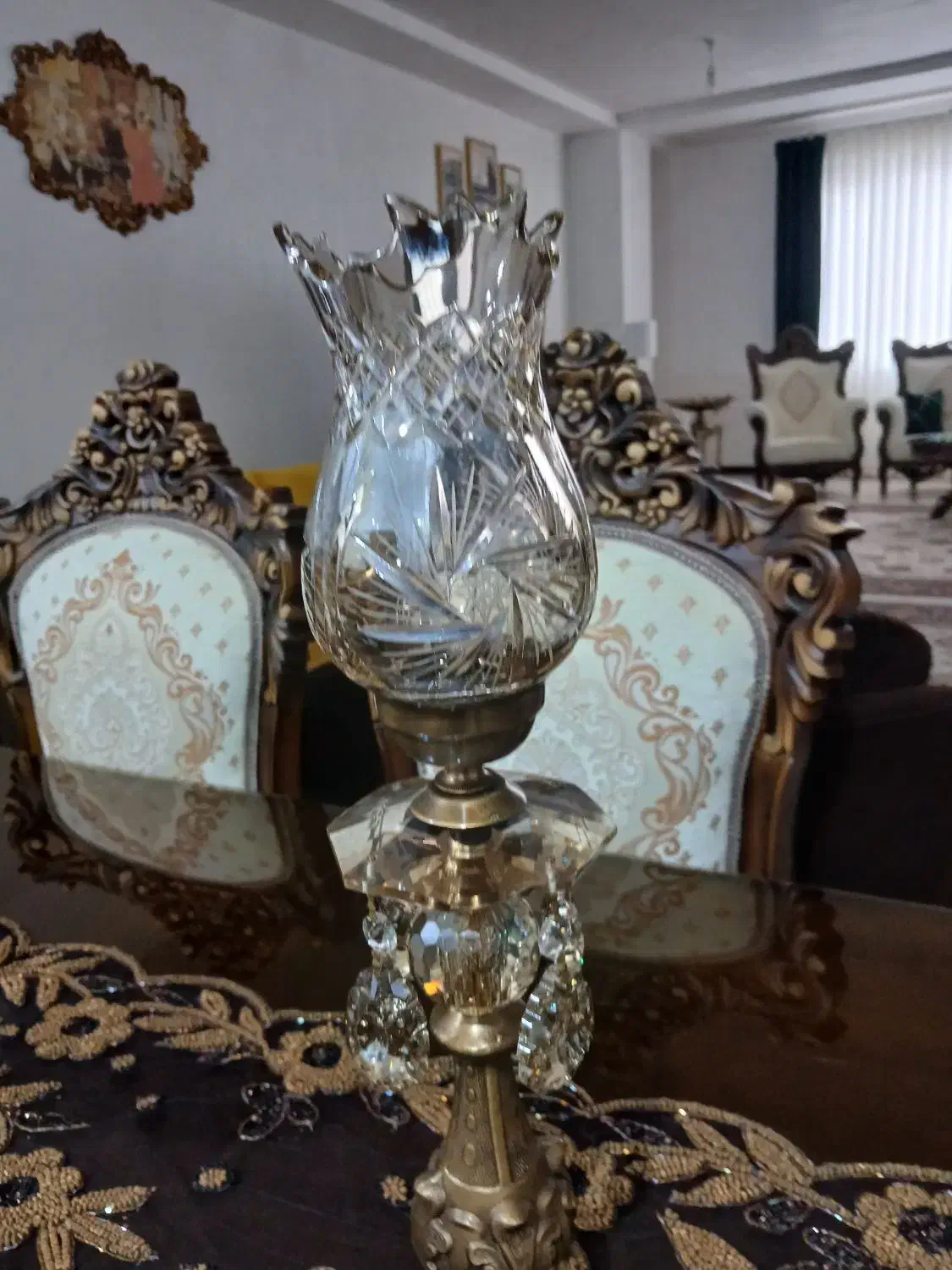 یک جفت شمعدان|لوستر و چراغ آویز|دورود, |دیوار