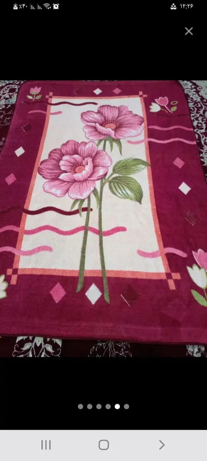 پتوگلبافت یکنفره ودونفره|رختخواب، بالش، پتو|بیرجند, |دیوار