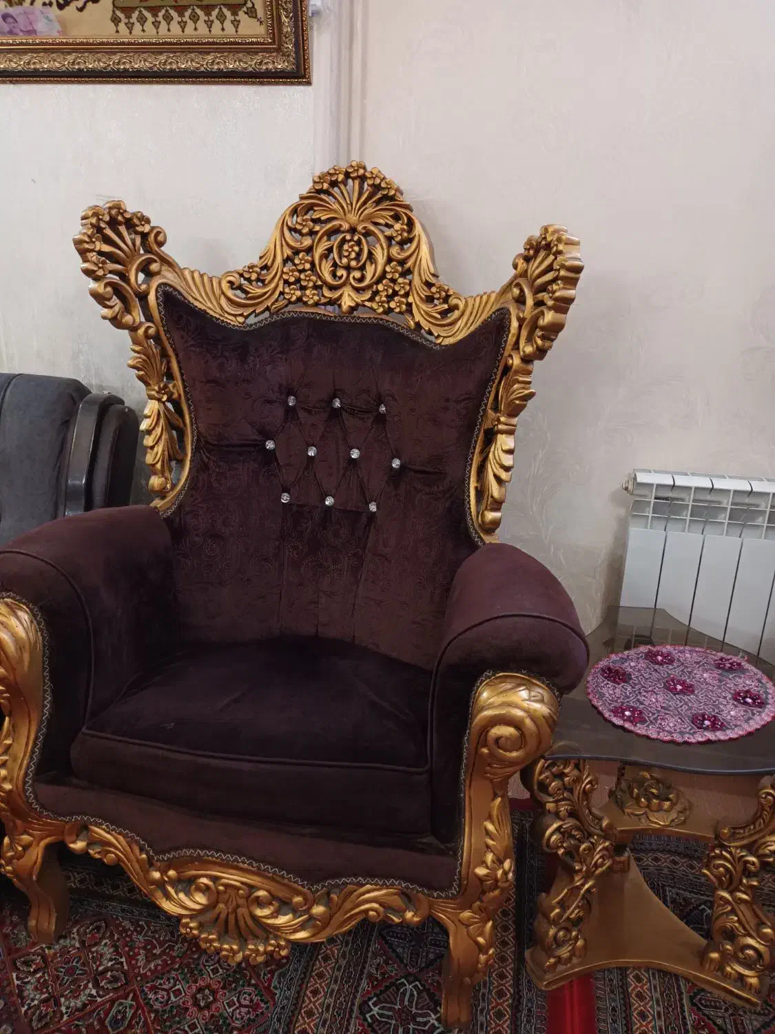 مبل نه نفره استیل|مبلمان خانگی و میز عسلی|اراک, |دیوار