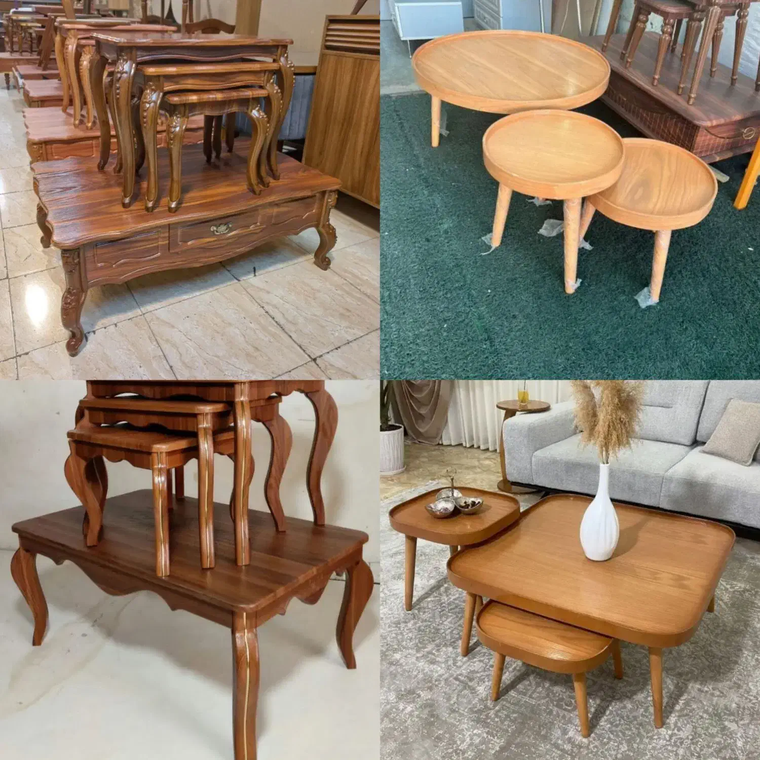 جلومبلی عسلی چوبی و شرکتی|مبلمان خانگی و میز عسلی|فردیس, شهرک شهید حسینی|دیوار