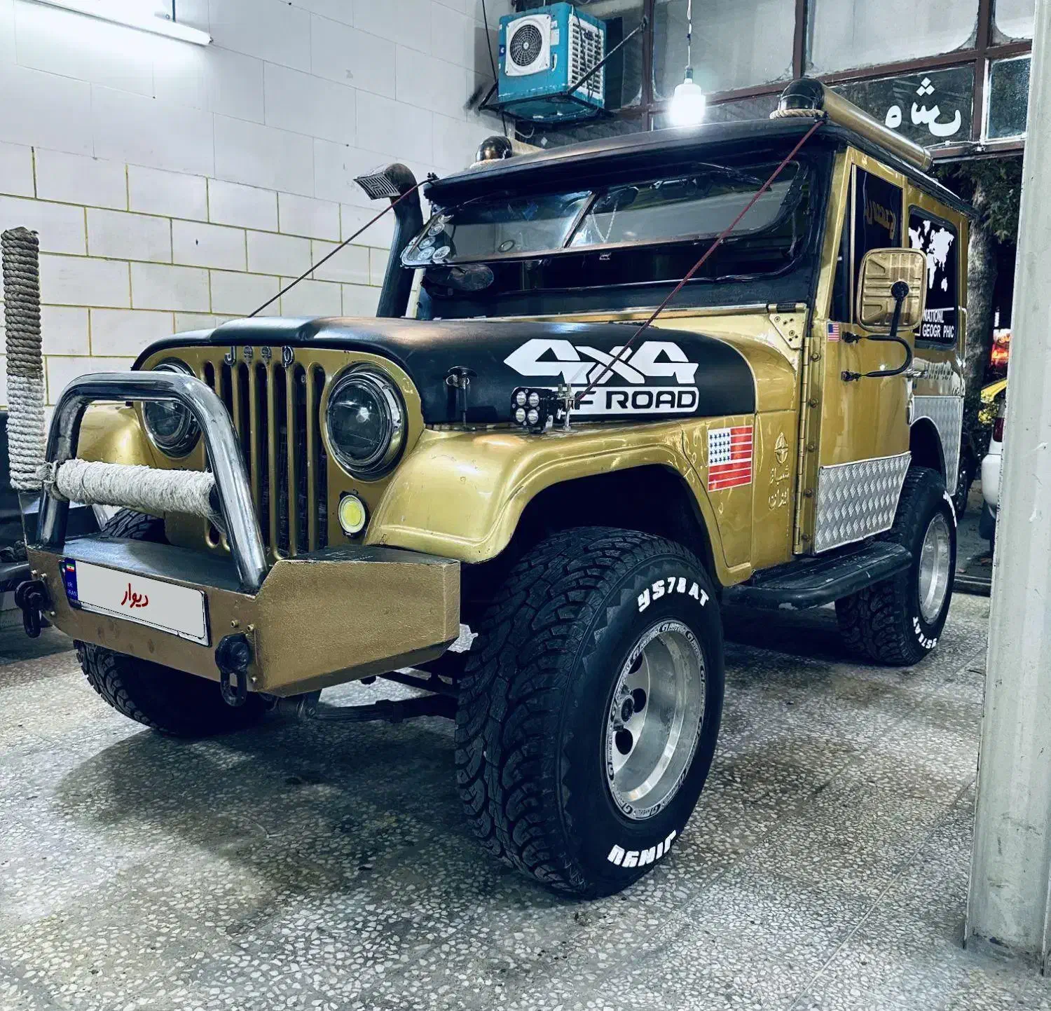جیپ شهباز 6 سیلندر آمریکایی بدون مشابه در ایران|خودرو سواری و وانت|تهران, نیروی هوایی (پیروزی)|دیوار