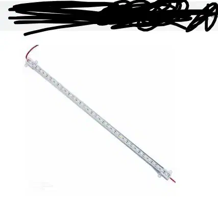 الیدی نیم متری سفید روکش دار شیشه ای|تلویزیون و پروژکتور|قوچان, |دیوار