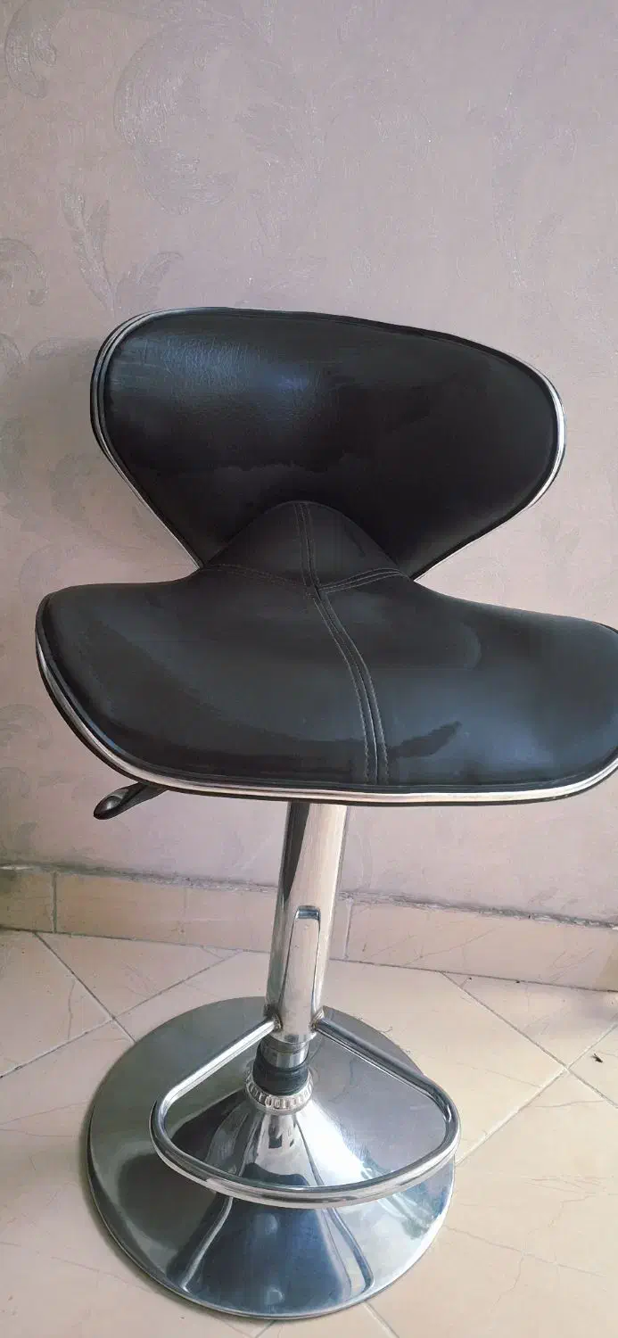 صندلی بلند اوپن چرم|صندلی و نیمکت|چهاردانگه (تهران), |دیوار