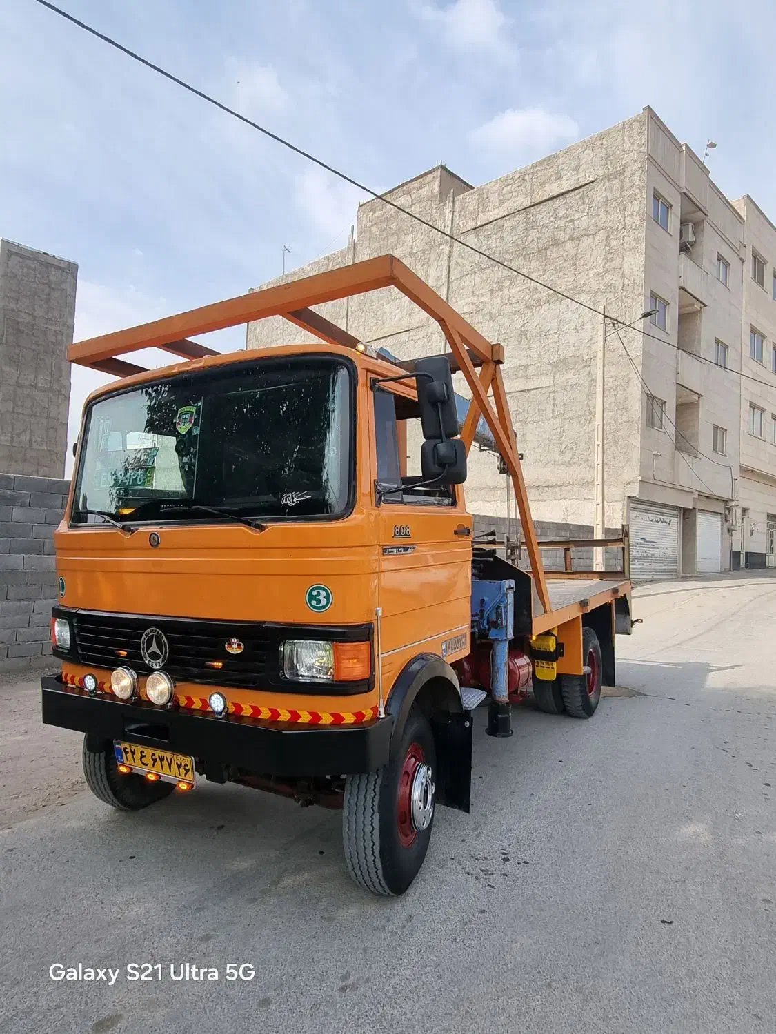 خاور جرثقیل ۸۰۸ تک برگ سند مدل ۸۵|خودرو سنگین|مشهد, وکیلآباد|دیوار