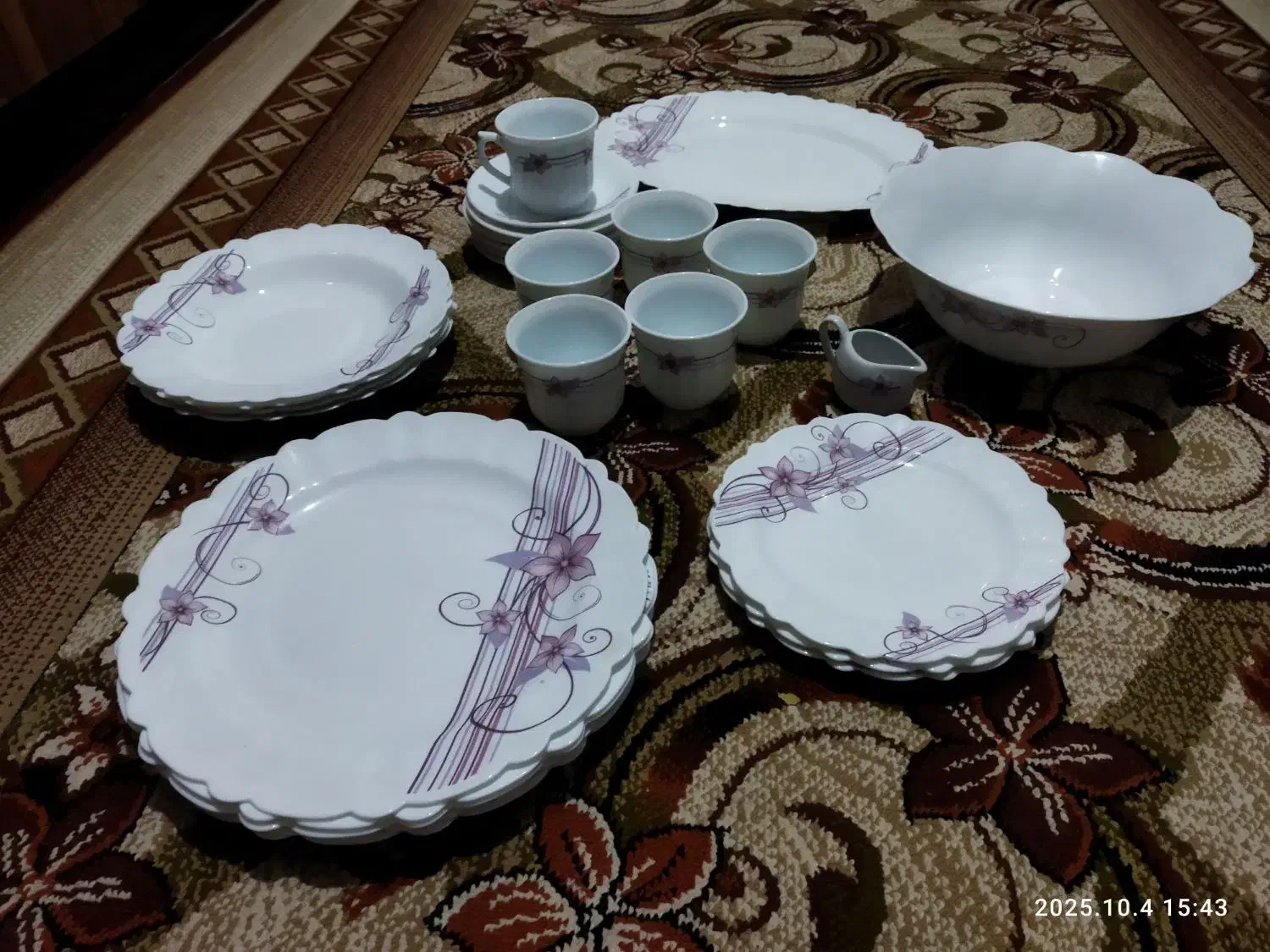 سرویس آرکوپال ۶نفره|ظروف سرو و پذیرایی|نیشابور, ناسیونال|دیوار