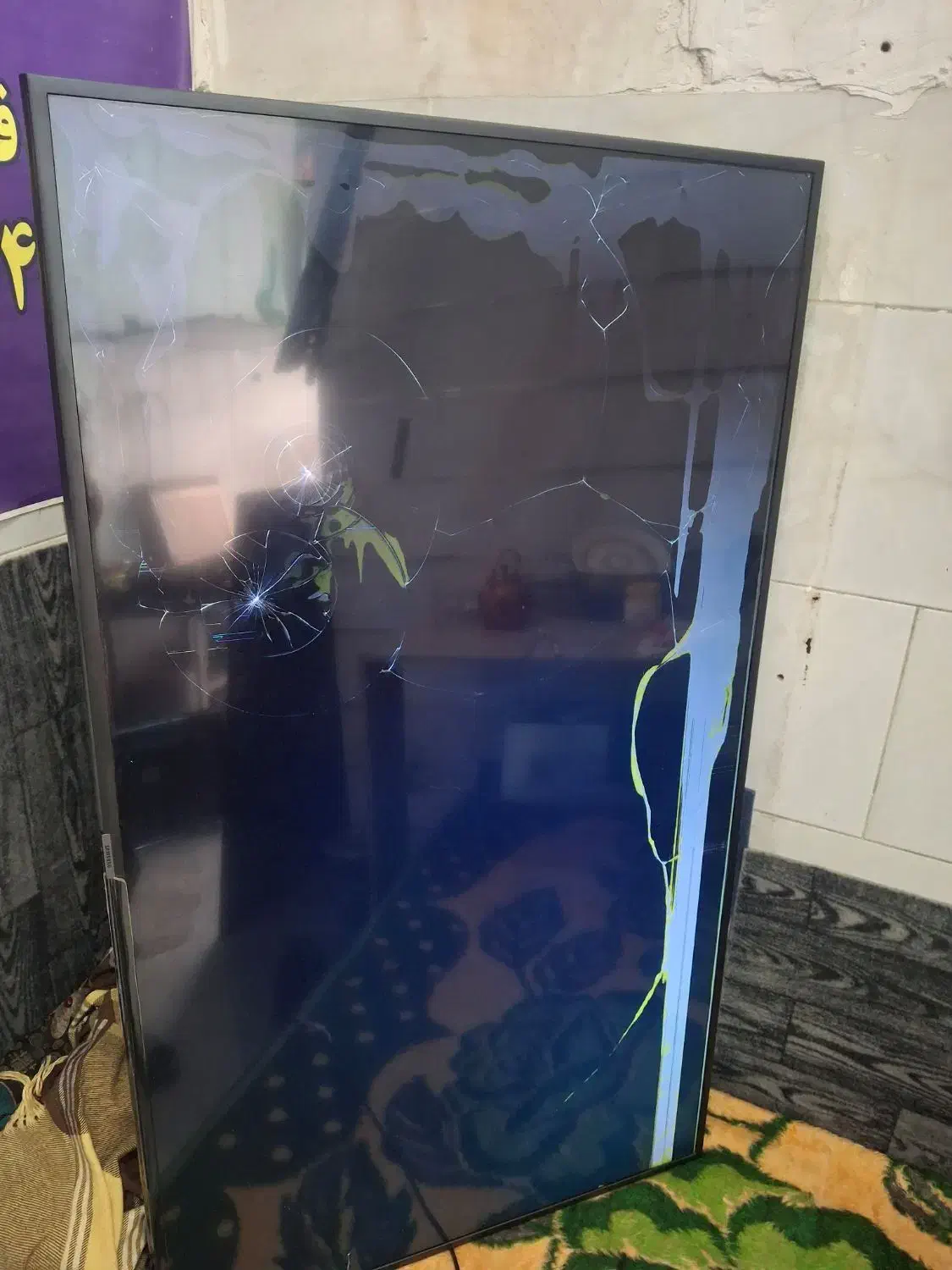 شکسته 55ru7100k|تلویزیون و پروژکتور|تهران, عبدل‌آباد|دیوار