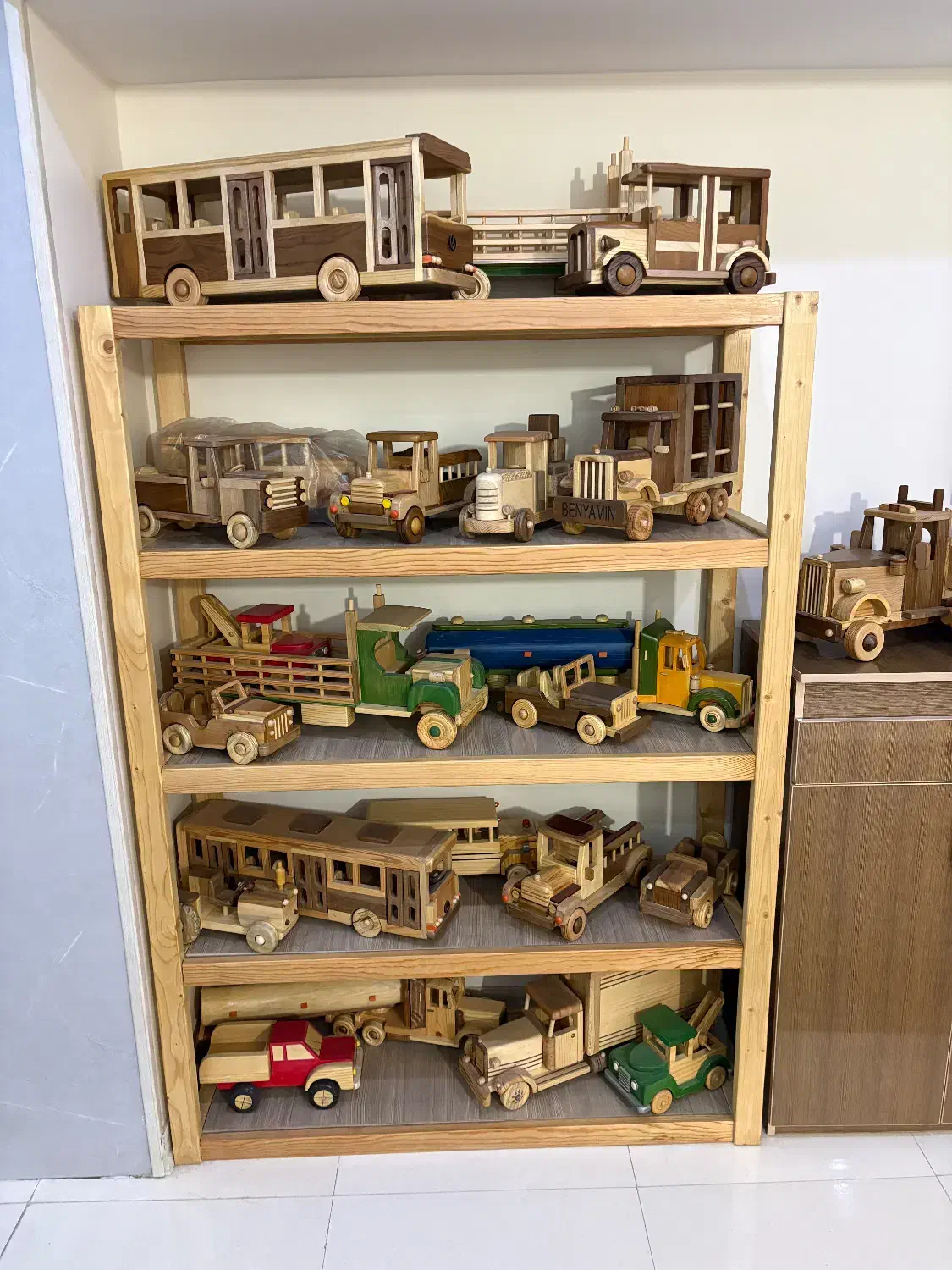 ماشین چوبی دست ساز|کلکسیون و سرگرمی|تهران, مرزداران|دیوار