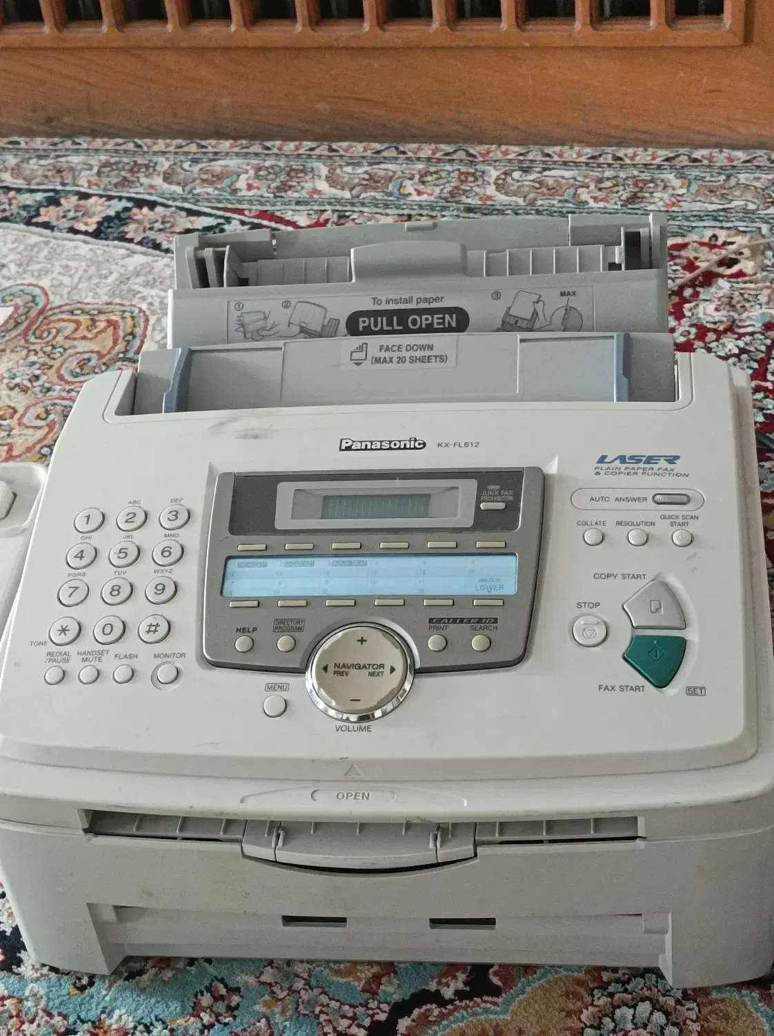 دو عدد تلفن فکس پاناسونیک|پرینتر، اسکنر، کپی، فکس|تهران, امانیه|دیوار