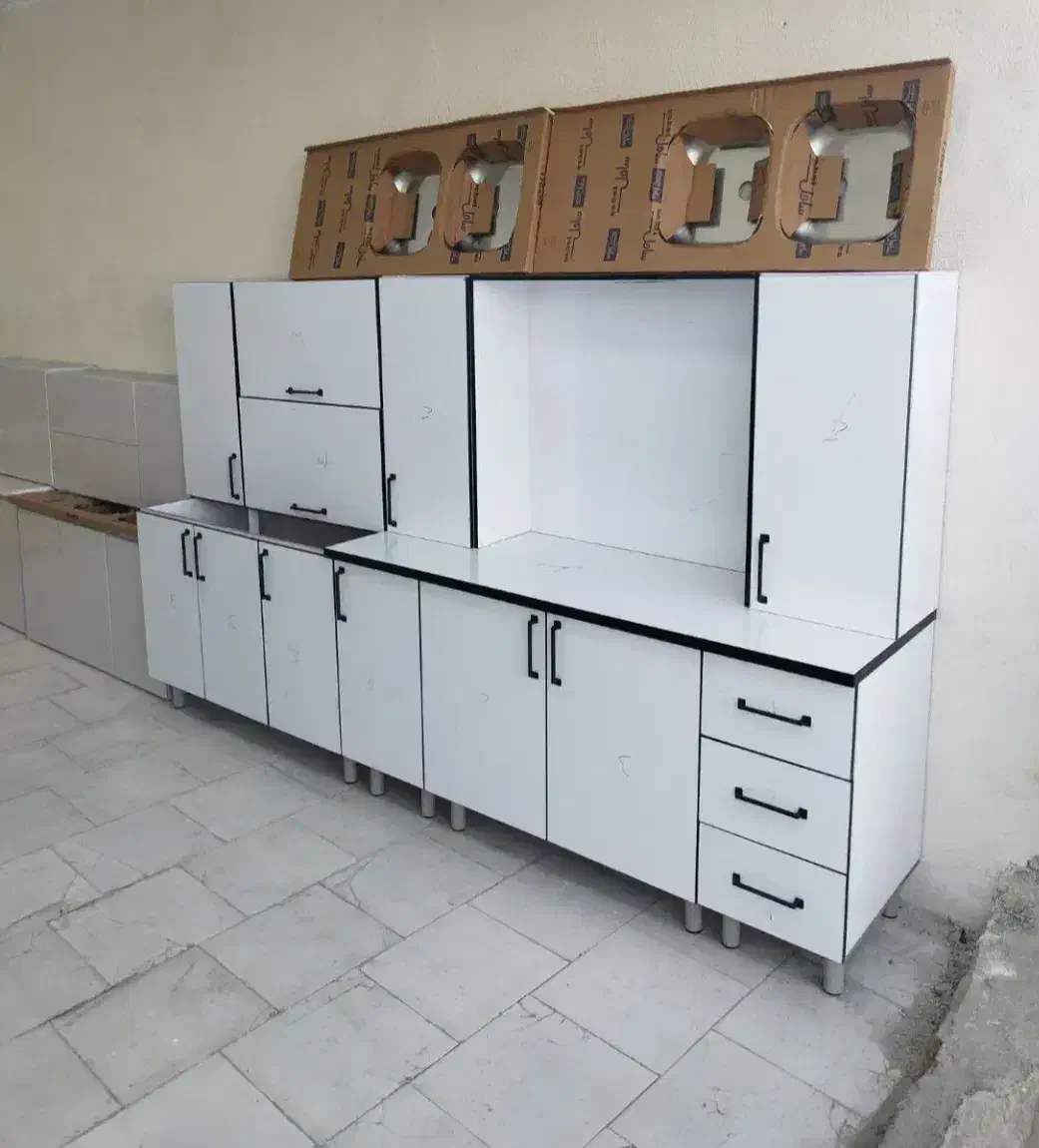 کابینت آماده MDF تحویل 3 روزه|مصالح و تجهیزات ساختمان|مراغه, |دیوار