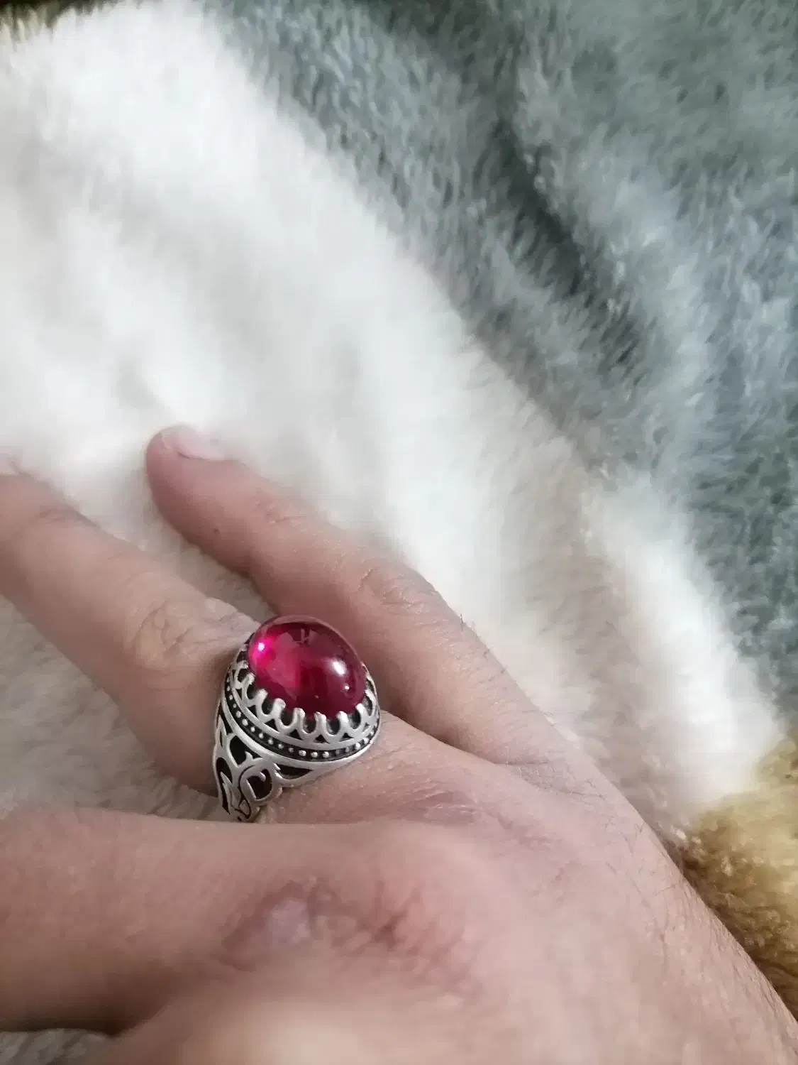 انگشتر یاقوت سرخ|جواهرات|مشهد, ایوان|دیوار