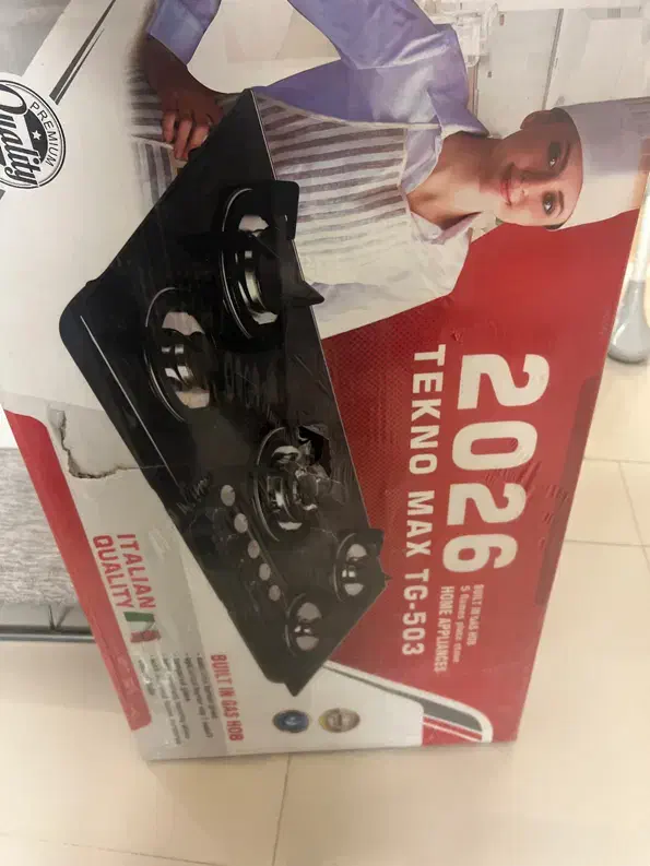 گاز رومیزی شیشه ای ایتالیایی|اجاق گاز و لوازم برقی پخت‌وپز|بیرجند, |دیوار