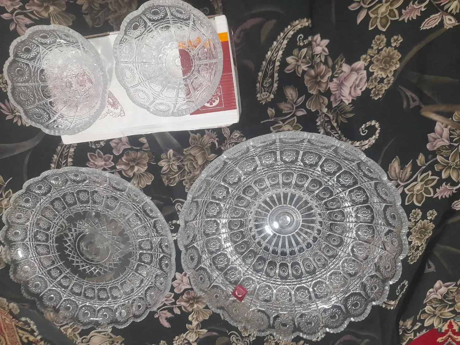 14عدد ظروف پذیرایی همگی باهم1500000هزار تومن|ظروف سرو و پذیرایی|نیشابور, بکاول|دیوار