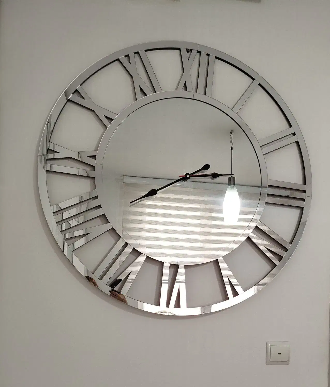 ساعت دیواری آینه ای|ساعت دیواری و تزئینی|ورامین, ورامین|دیوار