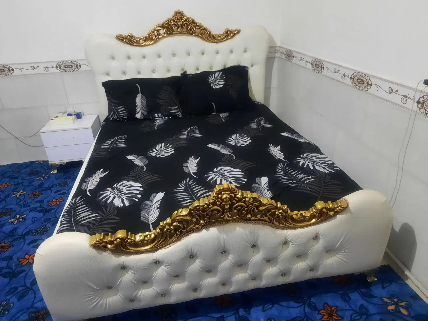 تخت خواب دونفره درحدنو|تخت و سرویس خواب|هشتگرد, هشتگرد قدیم|دیوار