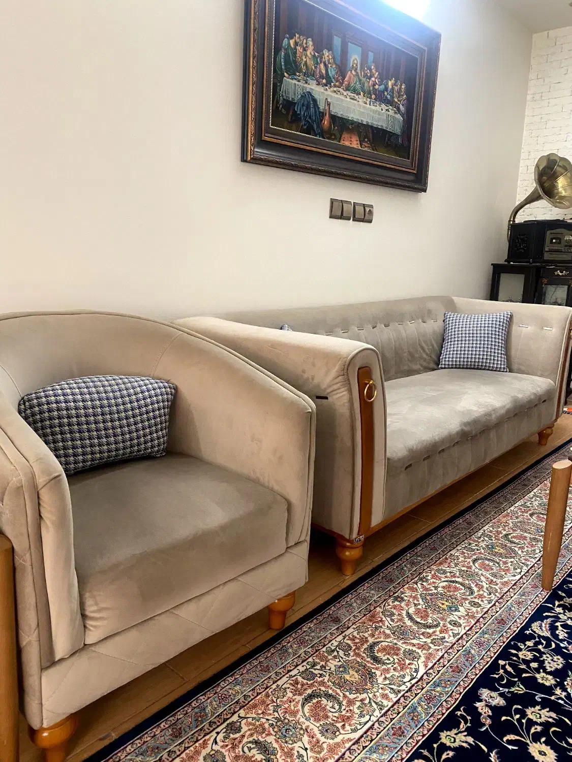 مبل راحتی ترک|مبلمان خانگی و میز عسلی|قم, انسجام|دیوار