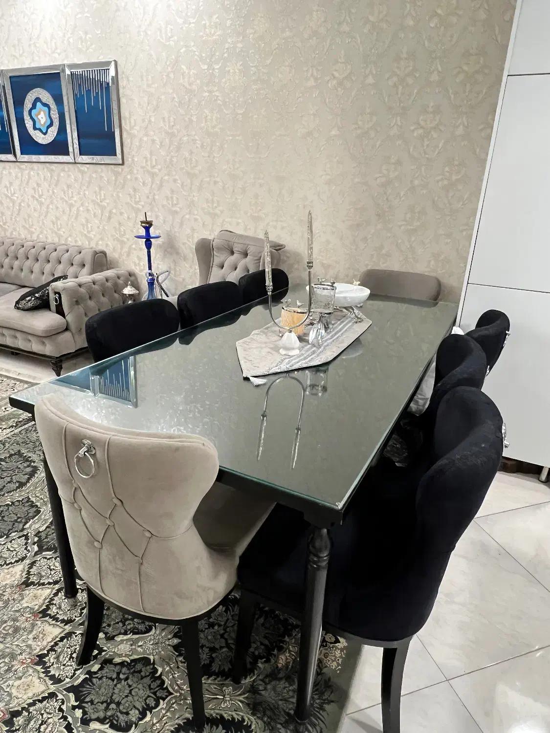 میز ناهارخوری 8 نفره|میز و صندلی غذاخوری|تهران, ارم|دیوار