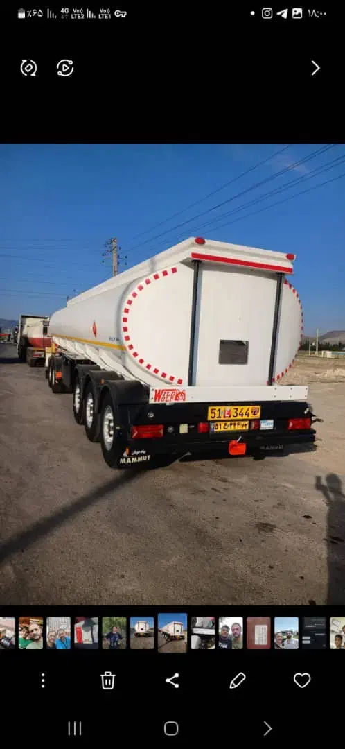 تانکر روغن نباتی مدل ۱۴۰۳|خودرو سنگین|بهشهر, |دیوار