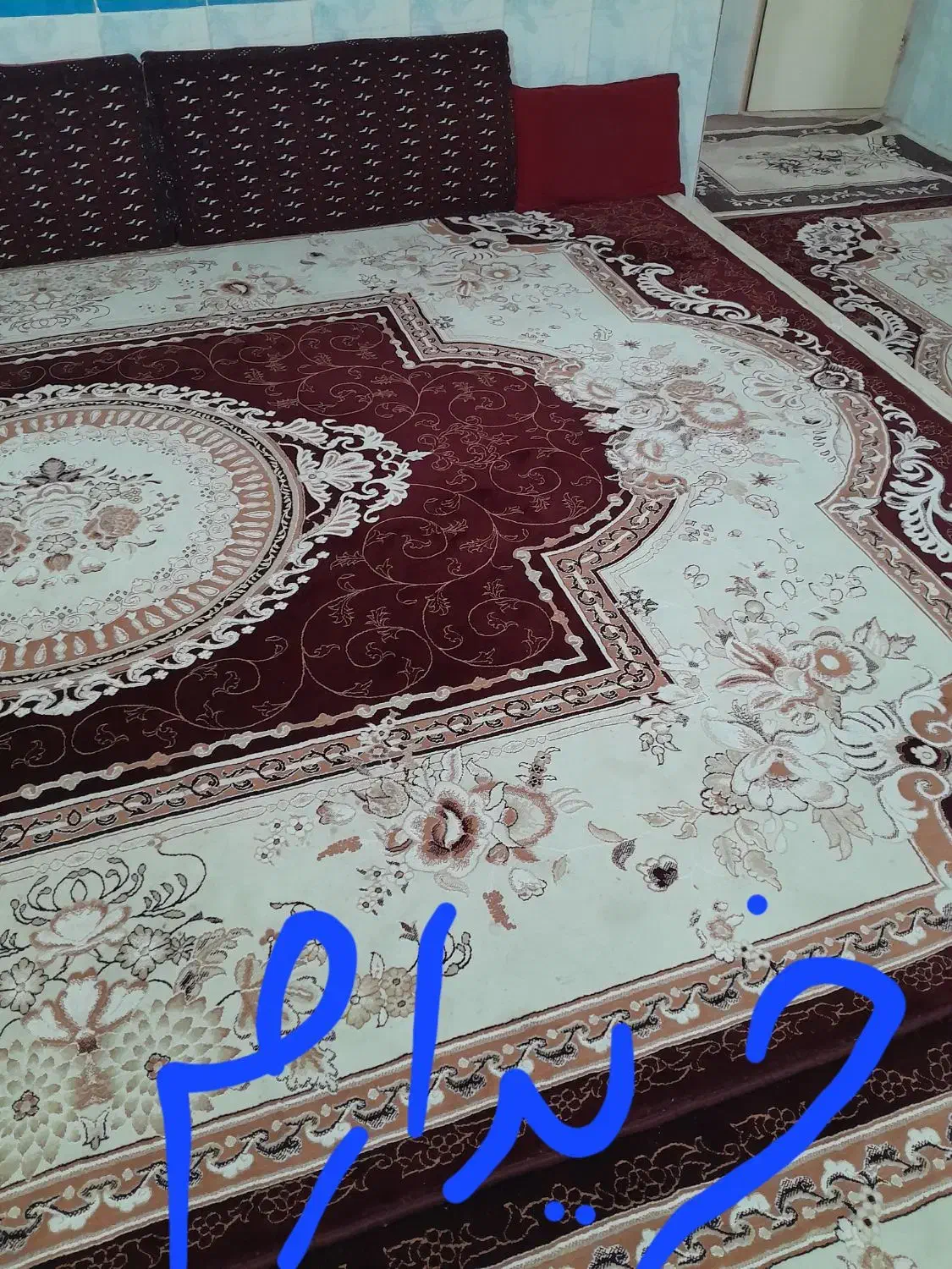 فرش ۹ متری قیمت ۱۰۰۰|فرش|سبزوار, ایزی شهر|دیوار