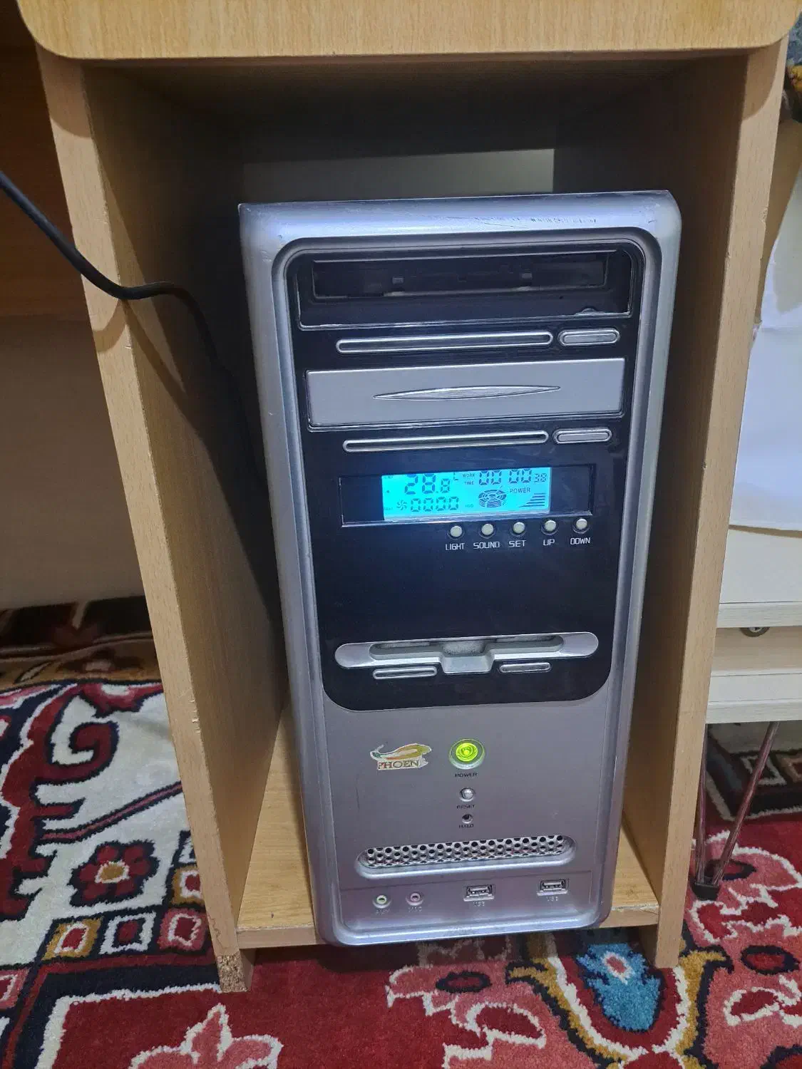 کامپیوتر کامل  با مانیتور سامسونگ|رایانه رومیزی|تبریز, |دیوار