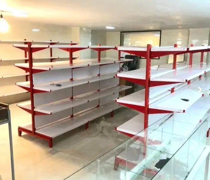 قفسه مشکی فروشگاهی دیوار و وسط|فروشگاه و مغازه|بیرجند, |دیوار