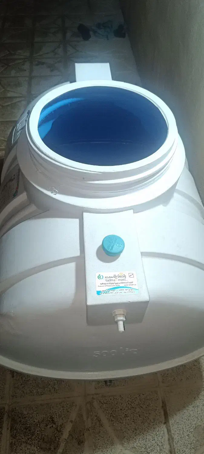 مخزن آب پلی اتیلن 500لیتری سه لایه|مصالح و تجهیزات ساختمان|مشهد, شهید شهریاری|دیوار