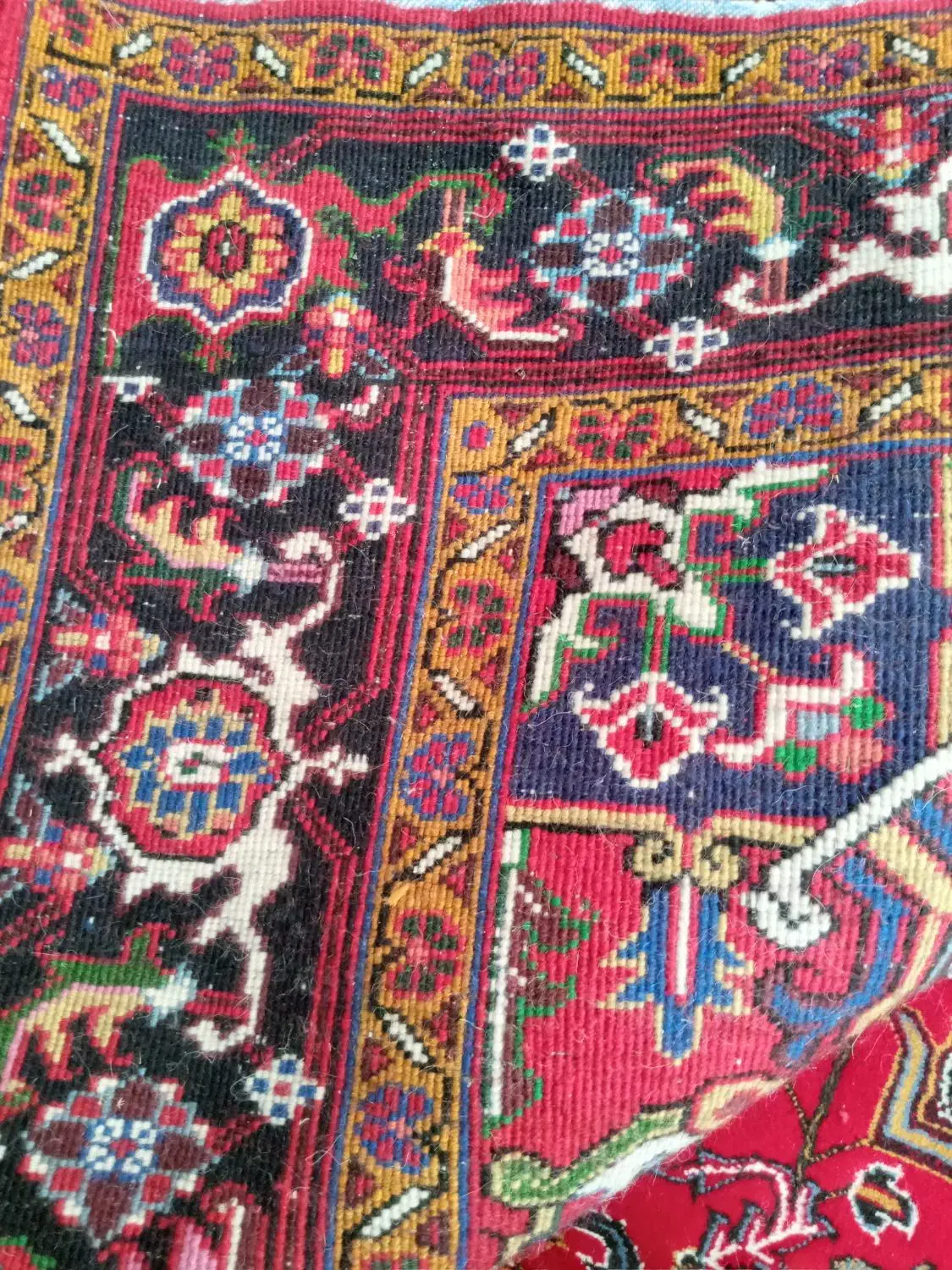 فرش دست بافت|فرش|تبریز, |دیوار