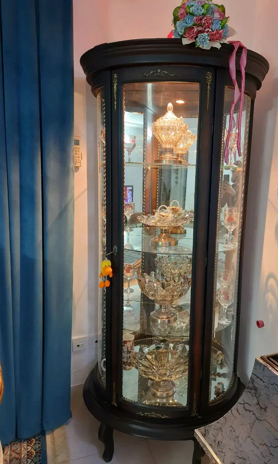 ویترین ۴طبقه|بوفه، ویترین، کنسول|آشخانه, |دیوار