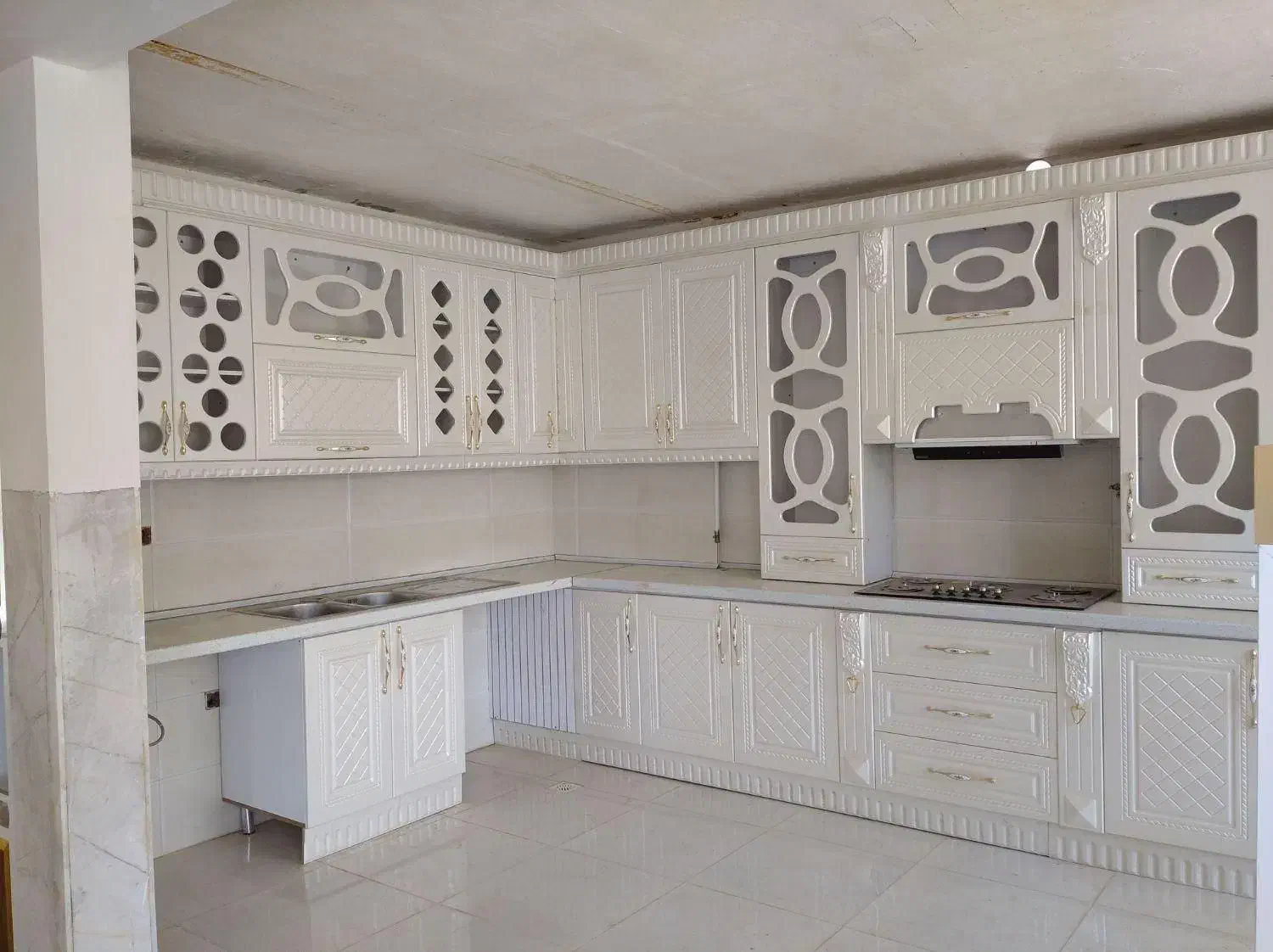 فروش آماده نصب کابینت/ممبران/شیک و رومی/K0058|مصالح و تجهیزات ساختمان|الشتر, |دیوار