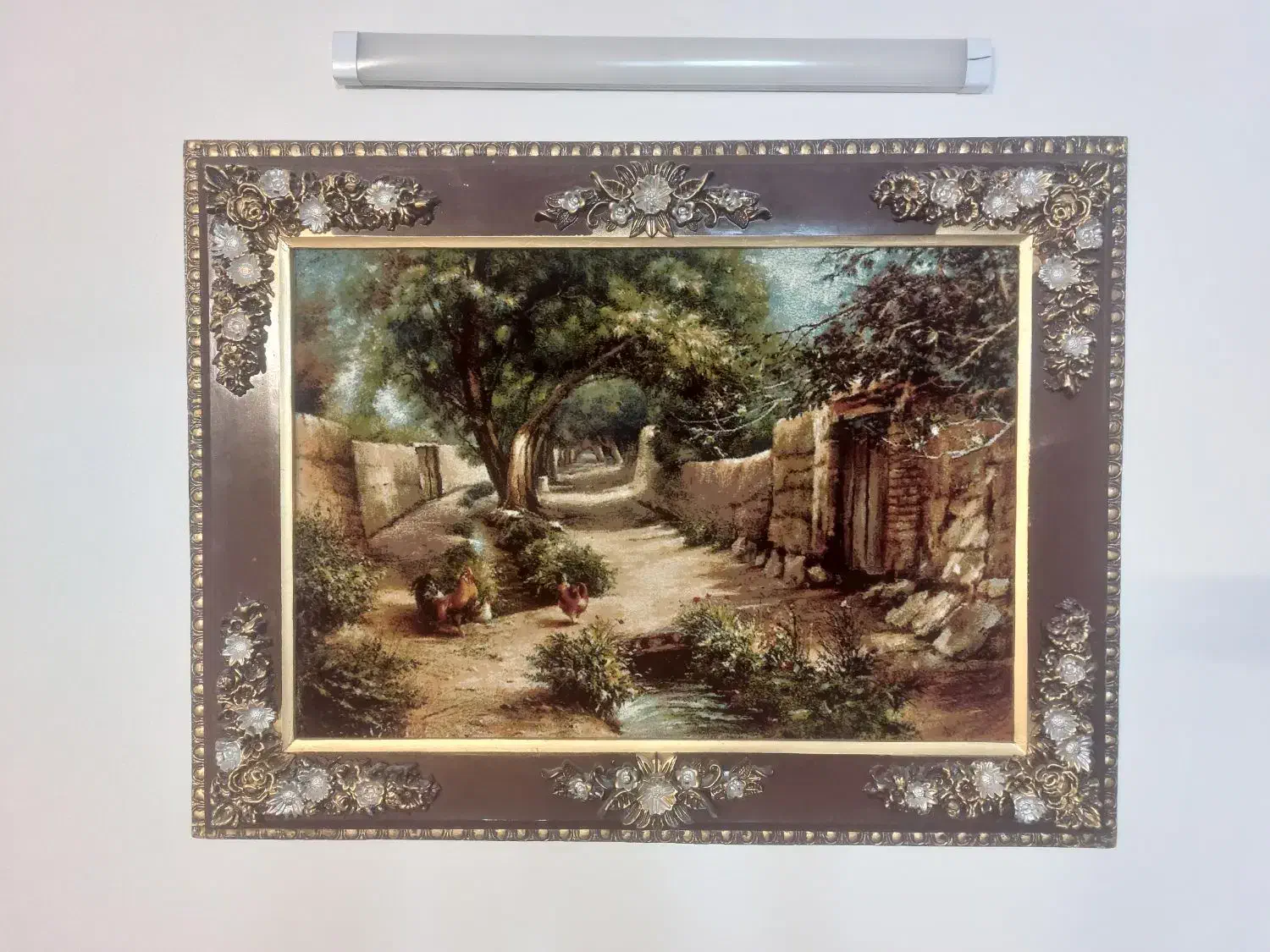 تابلو فرش ماشینی کوچه باغ|تابلو فرش|مشهد, آزادشهر|دیوار