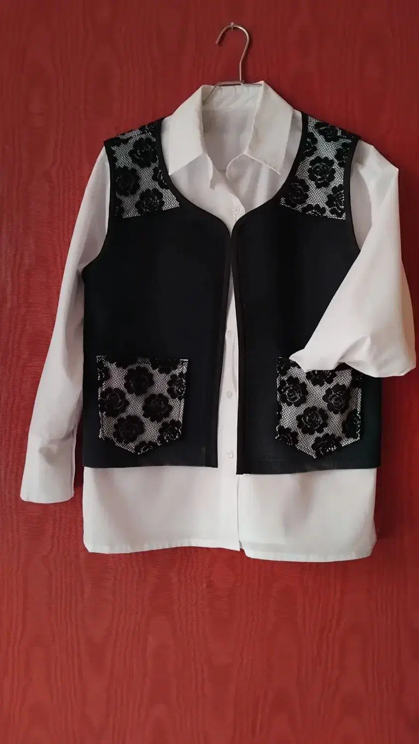 جلیقه زنانه جین تور مشکی کد ۹۶|لباس|تهران, نیلوفر|دیوار