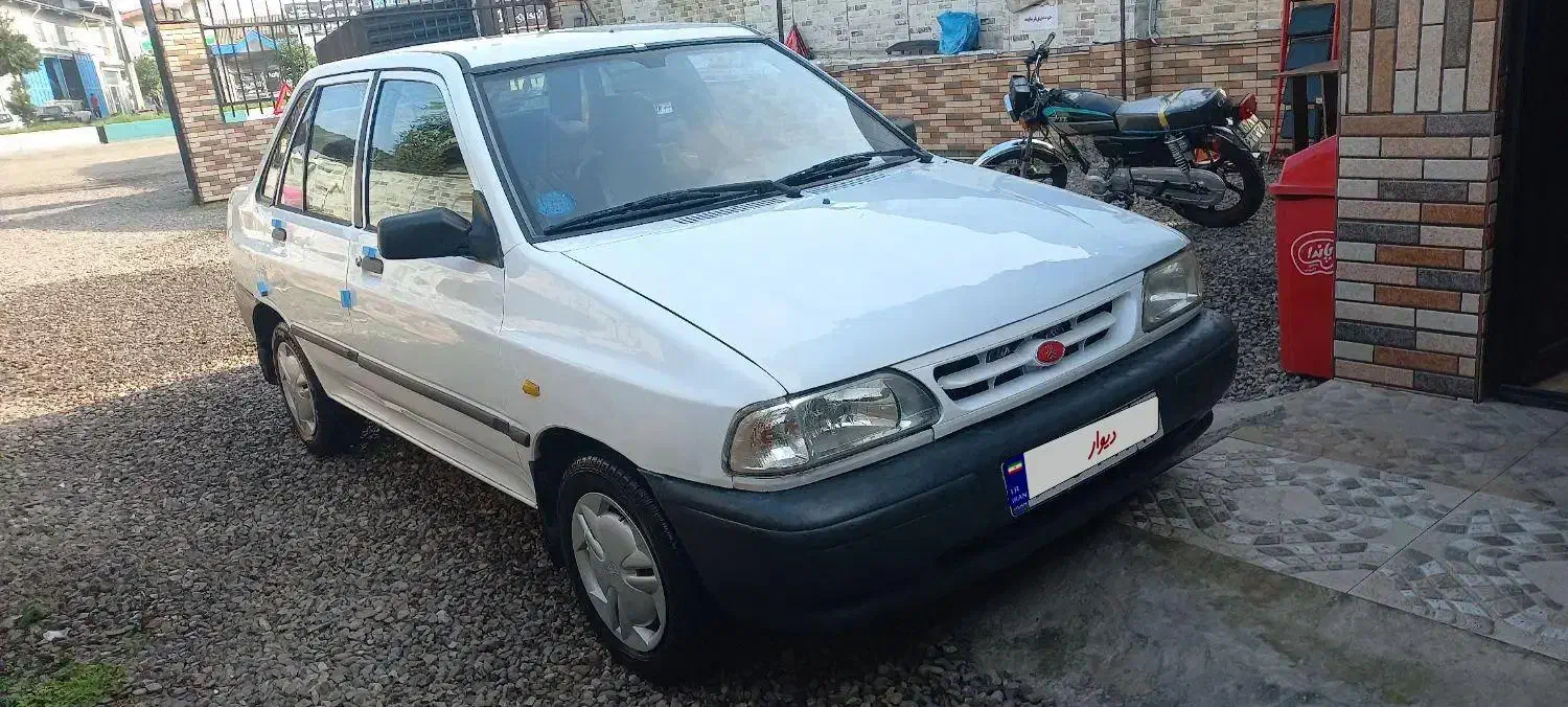 پراید مدل ۹۰ بدون رنگ و بدون ترک یا جوش|خودرو سواری و وانت|رشت, فلسطین|دیوار