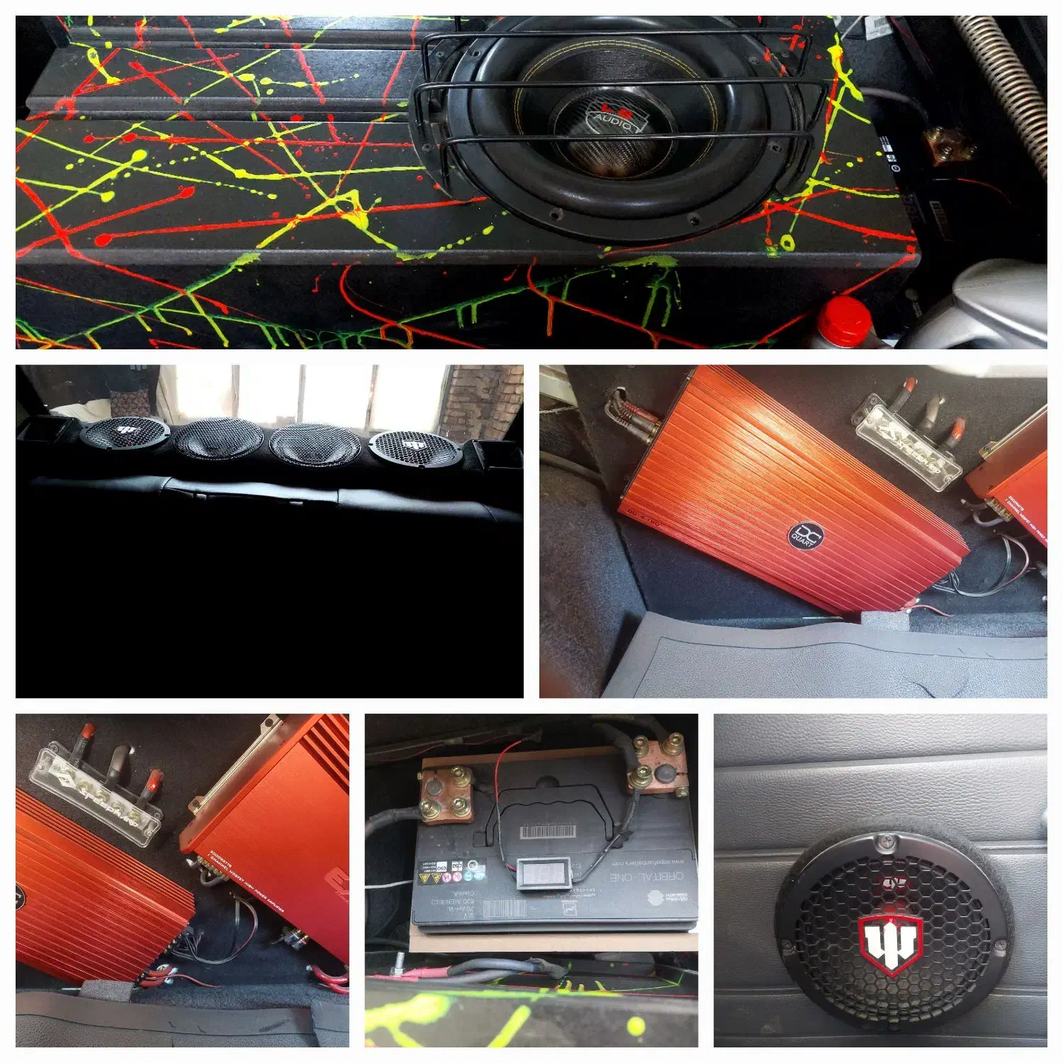 سیستم صوتی سنگین|صوتی و تصویری|شبستر, |دیوار