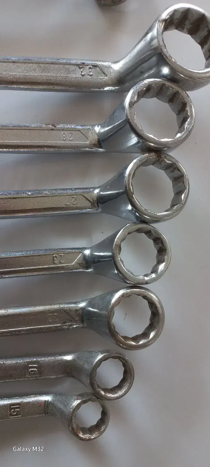 ۸ عدد آچار دو سر رینگی|ابزارآلات|تهران, فلسطین (میدان انقلاب)|دیوار