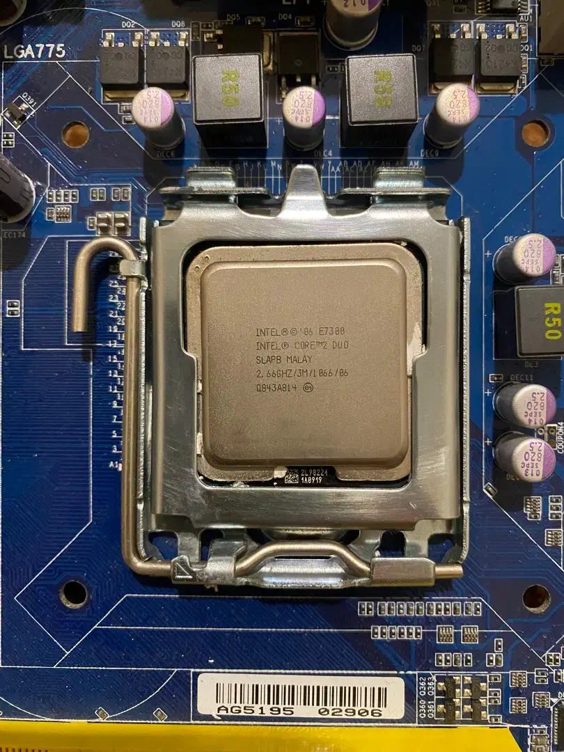 باندل ddr2 کامل با رم و سی پی یو|قطعات و لوازم جانبی رایانه|چابکسر, |دیوار