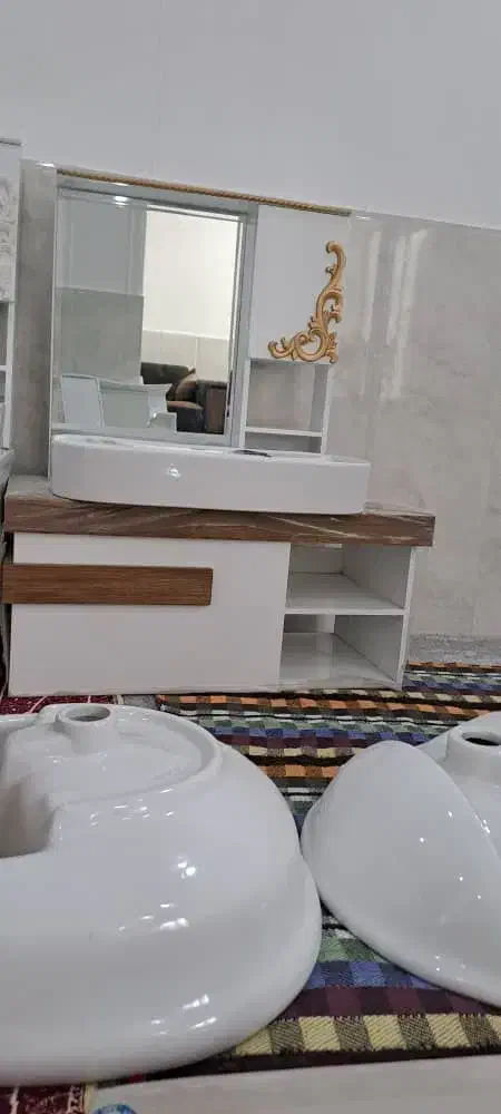 روشویی کمدی سنگ|لوازم سرویس بهداشتی|جم, |دیوار