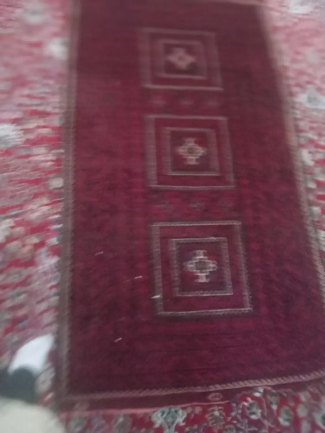 فرش قدیمی ترکمن ۲عدد|فرش|نیشابور, باغرود|دیوار