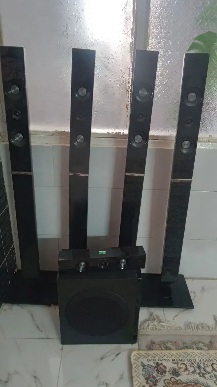 سینما خانگی، همراه ساب و ۴ باند و دستگاه فلش خور|سیستم صوتی خانگی|ملایر, |دیوار