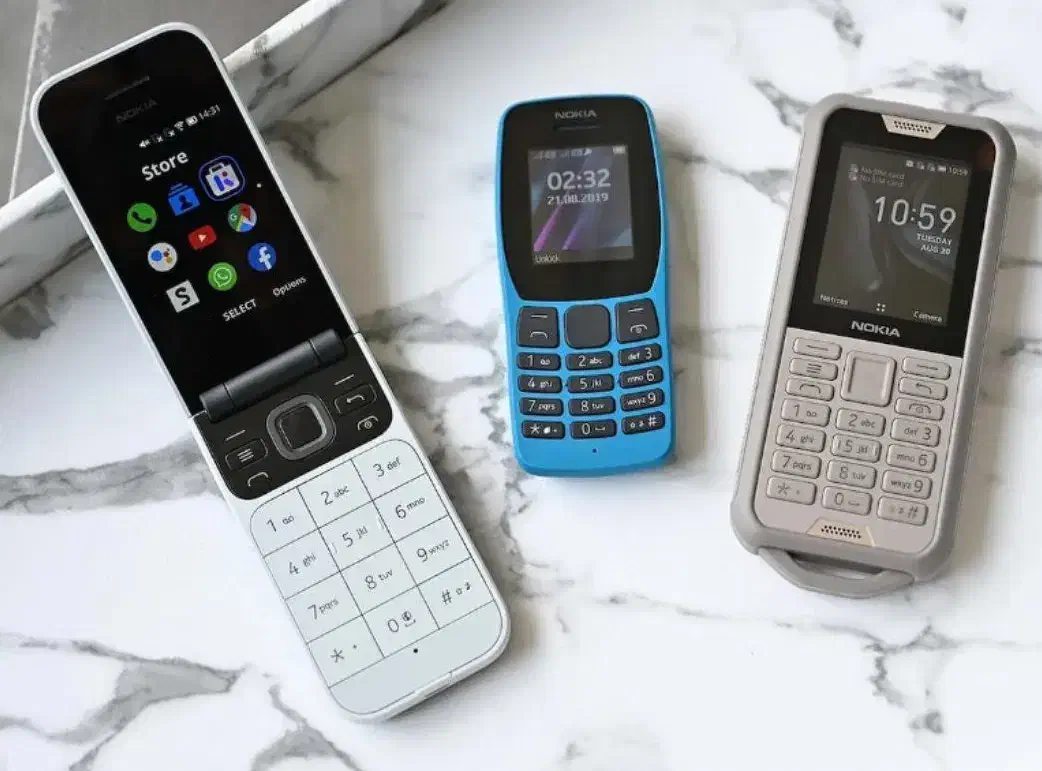 گوشی ۱۰۶ نوکیا ساده ۱۰۵ تاشو ۲۶۶۰ درب بازشو ۲۷۲۰|موبایل|اصفهان, قلعه طبره|دیوار