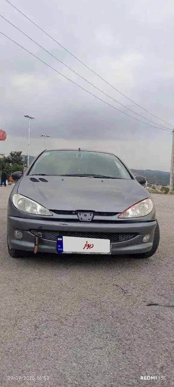 پژو ۲۰۶ sdموتور بزرگ tu5|خودرو سواری و وانت|ساری, |دیوار