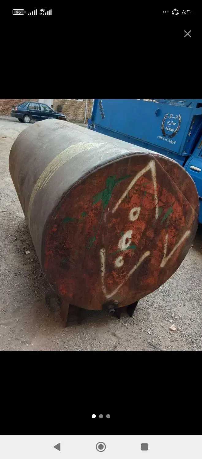 تعدادی تانکر 2000لیتری ورق 3میل|مصالح و تجهیزات ساختمان|همدان, |دیوار