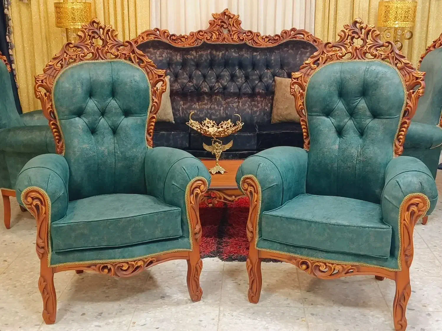 مبلمان سلطنتی ماهرخ|مبلمان خانگی و میز عسلی|تهران, یافت آباد جنوبی|دیوار