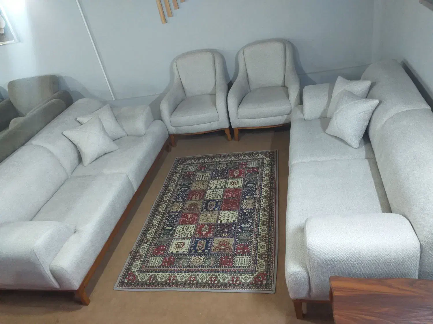 مبل لیندو ۸ نفره. کد ۱۲۴۰. چکی بدون سود|مبلمان خانگی و میز عسلی|ساری, |دیوار